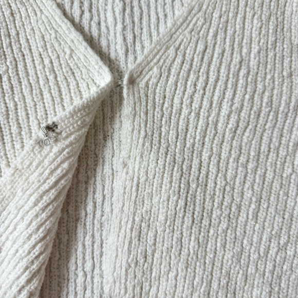 Mango White Knit Sweater - Picture 4 of 7